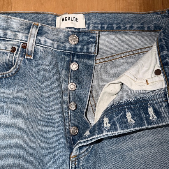 AGOLDE - Lana Straight Jeans Size 26 - Picture 2 of 7